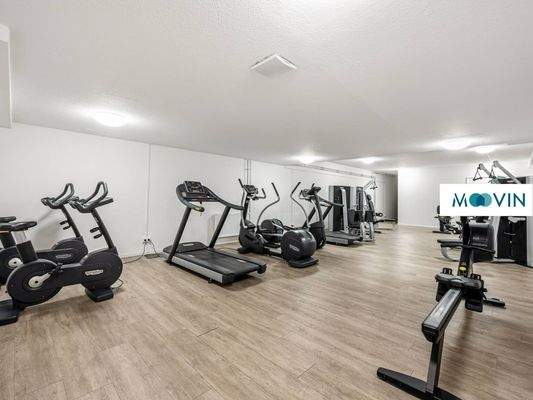 Ansicht II: Gemeinschaftsfläche: Fitnessraum