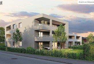 Ansicht von Südwesten am Abend