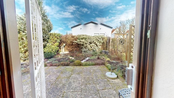 Zugang nzum Garten