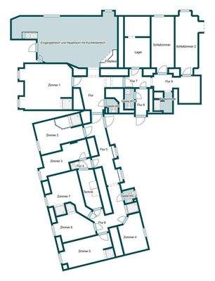 Grundriss Skizze