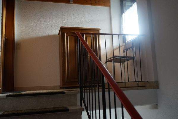 Das gepflegte Treppenhaus