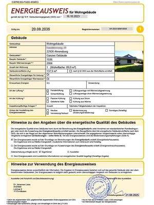 Energieausweis