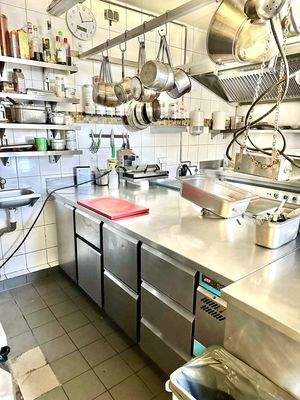 Die Küche des Restaurants
