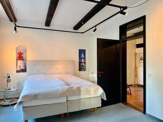 Schlafzimmer im Erdgeschoss