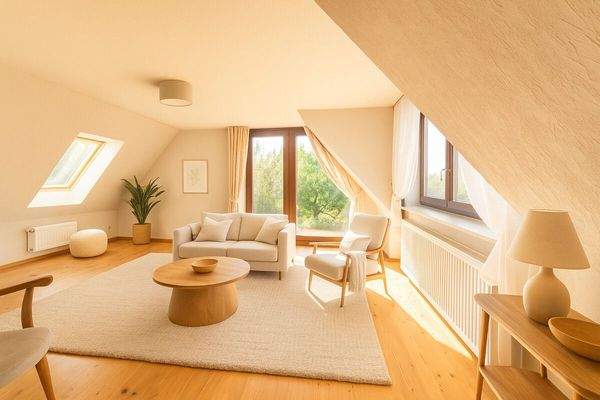 Wohnen OG KI visualisiert