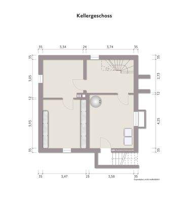 Grundriss Kellergeschoss