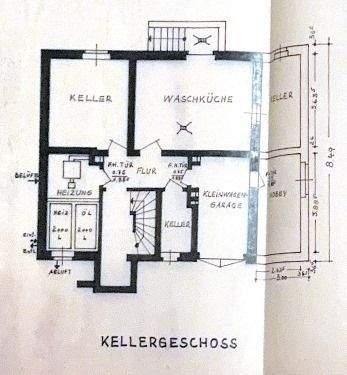 Grundriss Kellergeschoss
