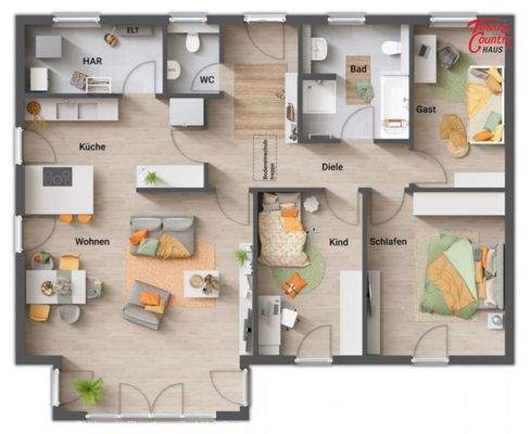 Grundriss Winkel Gäste-WC