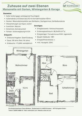 Maisonette mit Wintergarten