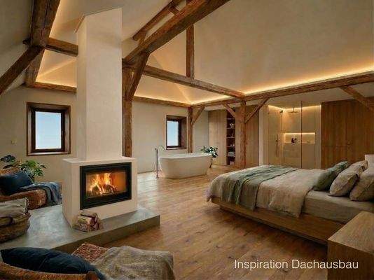 Inspiration zum Dachausbau - KI generiert