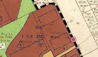 Auszug Bebauungsplan