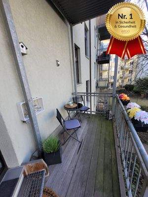Vergleichsbild Balkon
