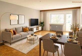 Wohnzimmer Einrichtungsbeispiel