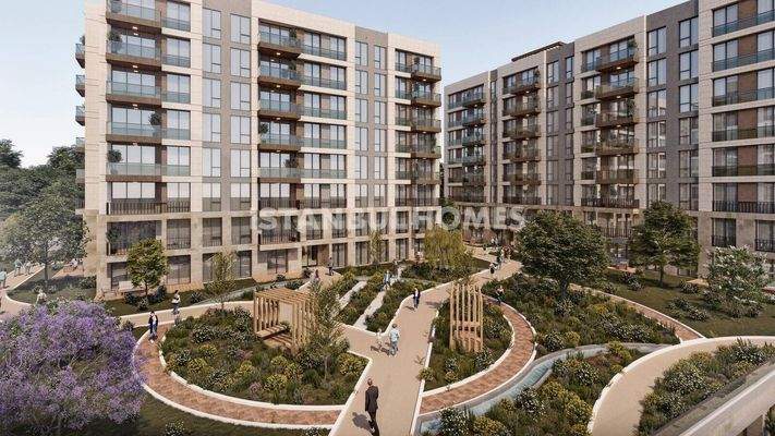 Lake-View Flats with Pool and Parking in İstanbul Avcılar