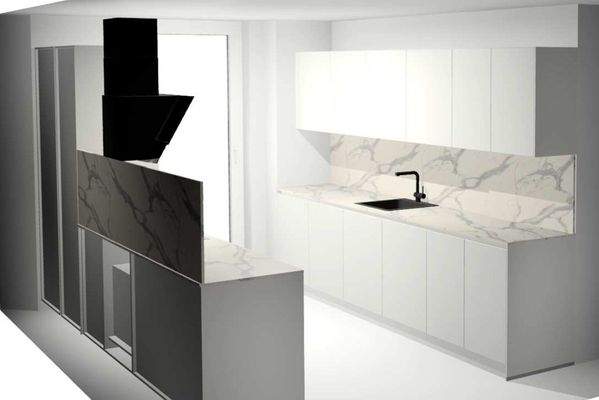 Visiualisierung Küche