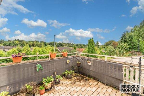 Blick von der Terrasse