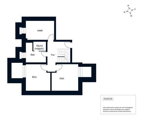 Grundriss Untergeschoss