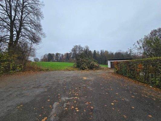 Zugang über Fraunhoferstraße