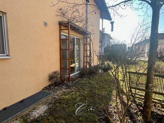 Gartentür vom Essbereich