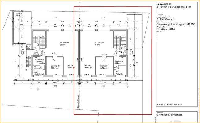 Grundriss Erdgeschoss