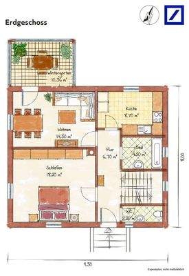 Grundriss Erdgeschoss