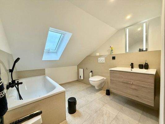 Wannenbad Spitzboden