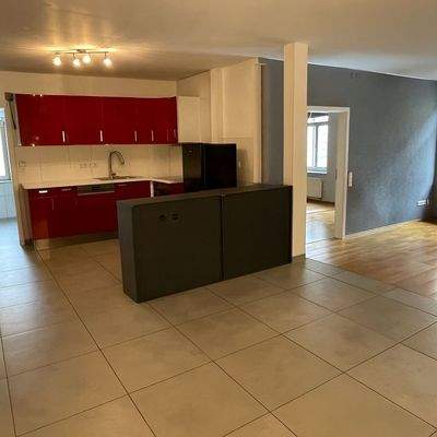 Küche und Essbereich