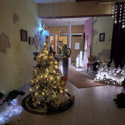 Eingangsbereich Flachbau