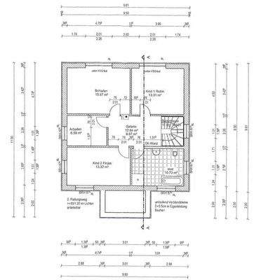 Grundriss Obergeschoss