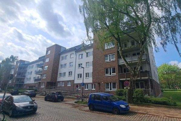 Hauseingang mit Straße