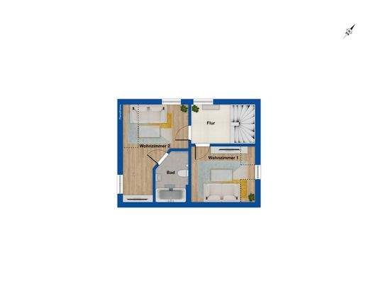 Grundriss Dachgeschoss