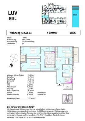 Grundriss WE 47 Baufeld XIII