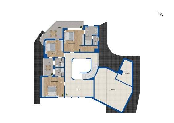 Grundriss Dachgeschoss