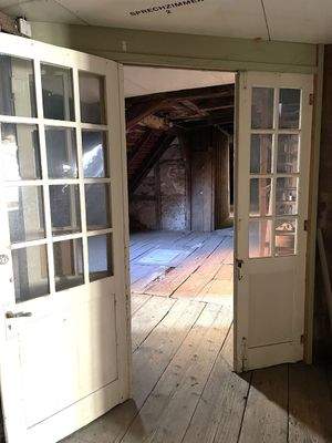 Aufgang Dachboden, 1. Ebene