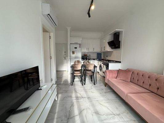 Furnished Apartment in a Socially Rich Complex in Alanya Antalya