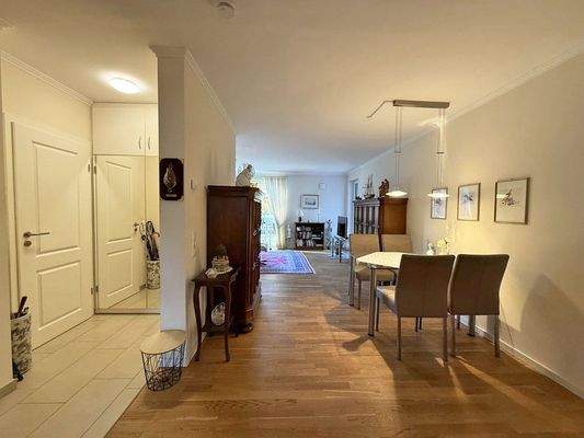 Blick in die Wohnung