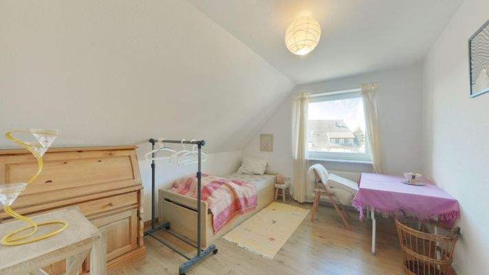Kinderzimmer im Dachgeschoss