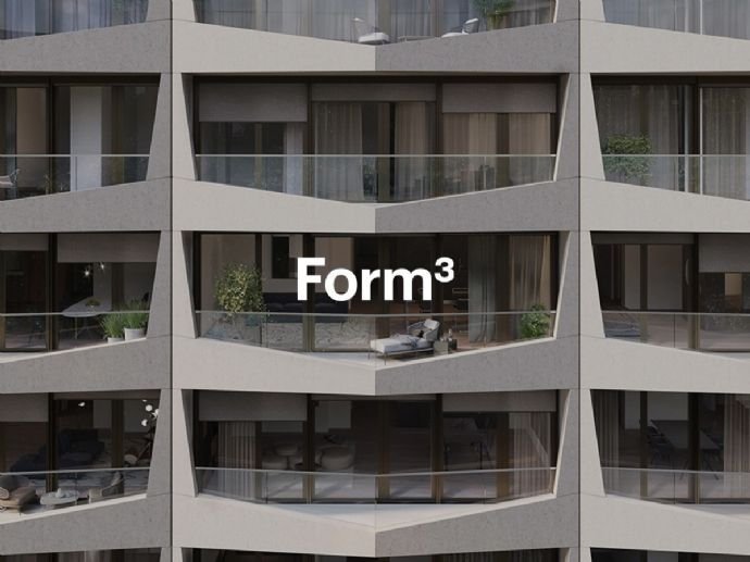 Wohnen AM TACHELES: Apartment in Form³