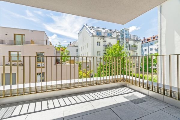 Balkon in Süd-Ausrichtung