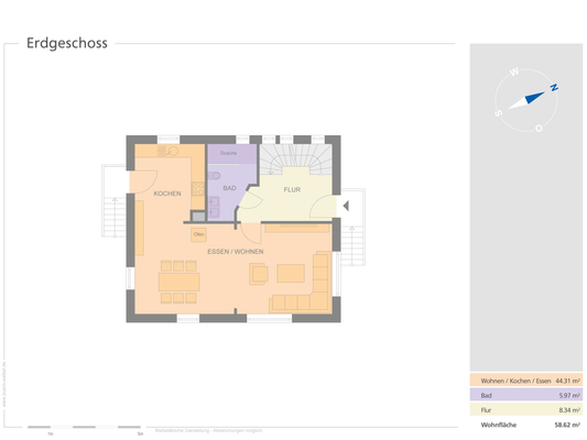 Grundriss Erdgeschoss