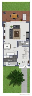 Grundriss Erdgeschoss 