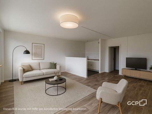 Wohnzimmer - Visualisierung