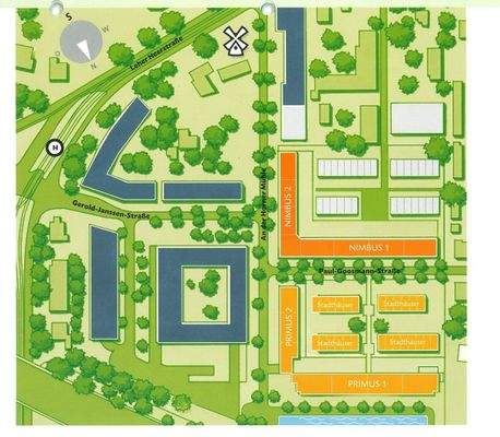 Lageplan Gebäude Nimbus 2