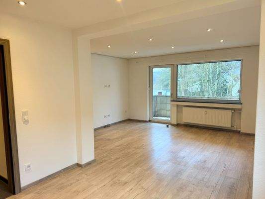 Blick ins Wohnzimmer