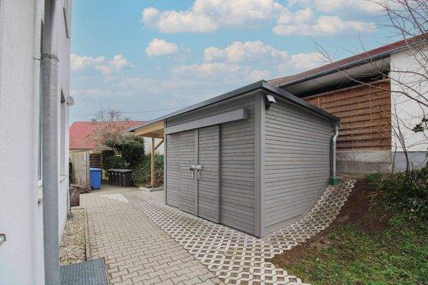 Fahrradraum Außenbereich