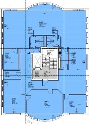 Grundriss 323 m² Büroetage