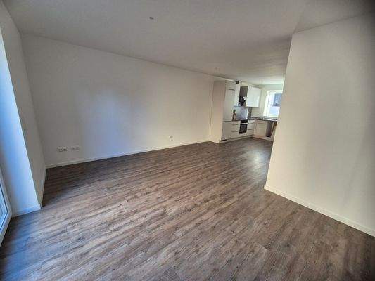 Wohn und Essbereich mit Küche