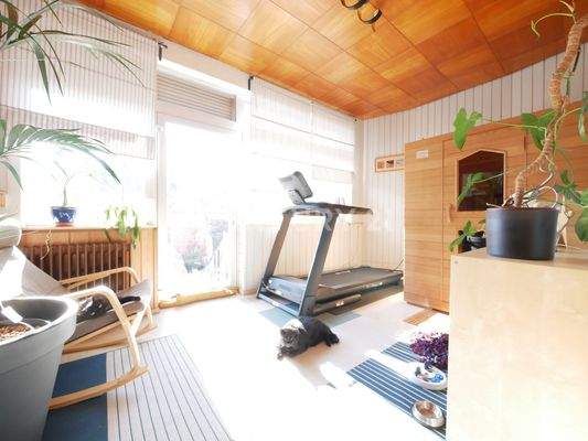 Wintergarten/ Wohnbereich im Erdgeschoss