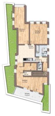 GR Whg 7 unmöbliert