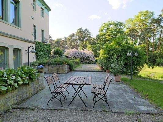 Außenterrasse an der Küche